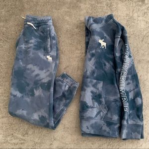 Abercrombie kids hoodie Sweatsuit 7/8